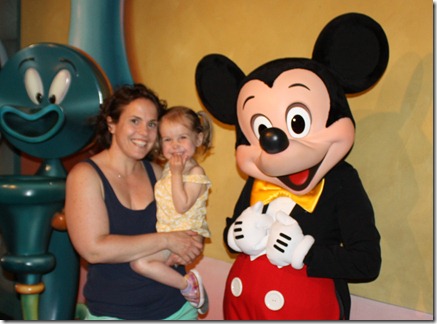 Lucy, Mommy, Mickey
